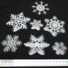 52 Original Snowflake Clings Quick and Simple Christmas Window Decorations