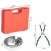 MOTOCOCHE Piston Ring Compressor Tool Set With Pliers And 14