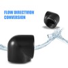 2 Pcs 90 Degree Fitting Adapter G1/4 Thread, Male to