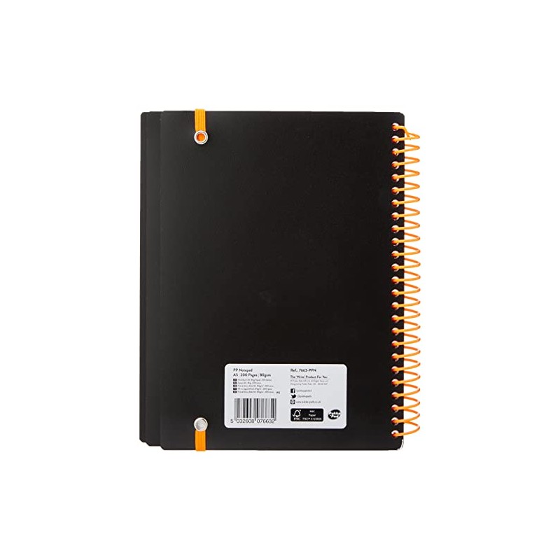 Pukka Pads 7663-PPN A5 Neon Jotta Notepad (Pack of 3)