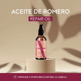 Aceite de Romero Fortalece y aporta brillo al cabello 120ml
