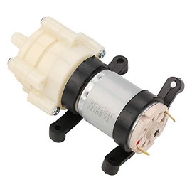 FTVOGUE DC 12V Bomba de Diafragma,Mini Bomba de Succión Bomba de Diafragma Eléctrica de Bajo Ruido,1.5-2 L/Min,Rango de Succión Máxima 2m
