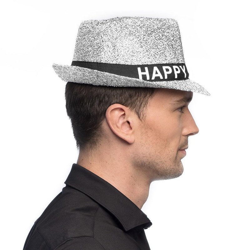 'Boland 13450 "Sparkling Happy New Year Top Hat, One Size