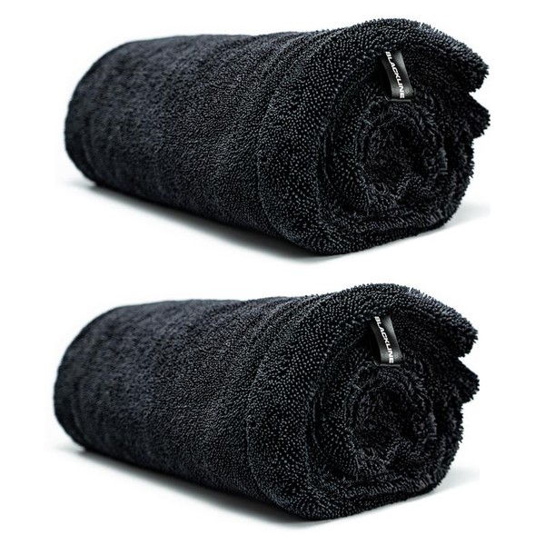 BLACKLINE® TWISTED-LOOP DRYING TOWEL - Ultra-Absorbent Car Drying Towel Made