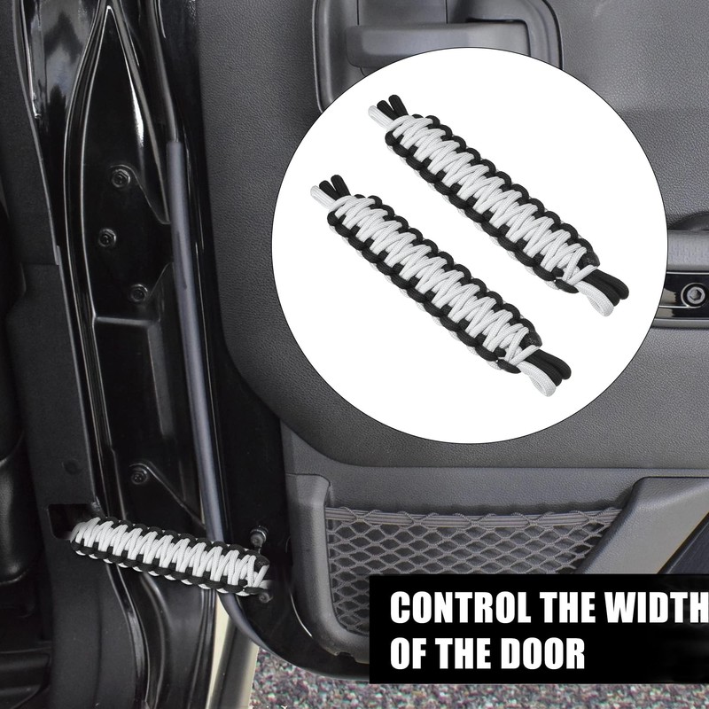 2pcs Door Strap Swing Doors Limiting Check Straps Nylon for