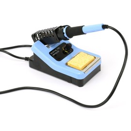 Daytools Soldering Station LS-8906, 480°C, Continuous Temperature Control, 48 W Soldering Iron Power, with Cleaning Sponge and Pull-Out Drawer, 230 V Operating Voltage, Complete Set