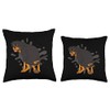 Best Rottweiler Poop Ever funny Poop ugly Design Throw Pillow