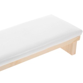 koolsoo Acrylic Nails Cushion Hand Holder Nail Arm Rest Nail Art Accessories Tool Hand Rest with Soft Cushion for Desk Hand Nail Feet, White