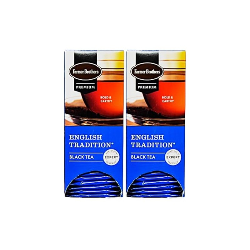 Farmer Brothers Premium: English Tradition Hot Tea - 2/25 ct