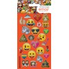 Paper Projects 01.70.06.131 Emoji Girls Foil Sticker Pack, Solid, Multi-Coloured