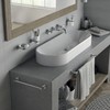 Gedy Olimpo Toilet Roll Holder, Stainless Steel, Chrome, 6.7 x