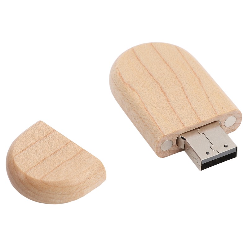 Wooden USB Stick Waterproof Anti Static Anti Magnetic USB Flash