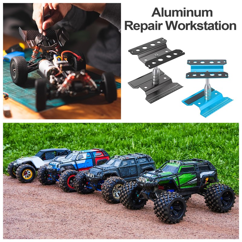 sourcing map 1 Set RC Car Work Stand Lift Lower