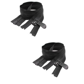 JUKOTA Pack of 2 Zip 100 cm, #8 Zip, Separable, Two-Way Zip, Zip Separable Zip, Buy Zip Jacket for Clothes, Jackets, Coats, Bed Linen, Bags