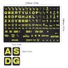 Universal English Large Lettering Keyboard Stickers for PC Computer Laptop