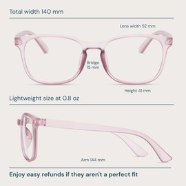 Gaoye Blue Light Blocking Glasses - Fashion Square Fake Eyeglasses, Anti UV Ray Computer Gaming Glasses, Blue Blockers Glasses for Women/Men (Transparent Brown)