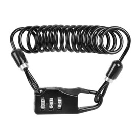 Universal Spring Wire Lock Carabiner Wire Lock Anti-theft for Bicycles, Motorcycles, and Scooters / 만능 스프링 와이어 자물쇠 카라비나 와이어락 자전거 오토바이 킥보드 도난방지