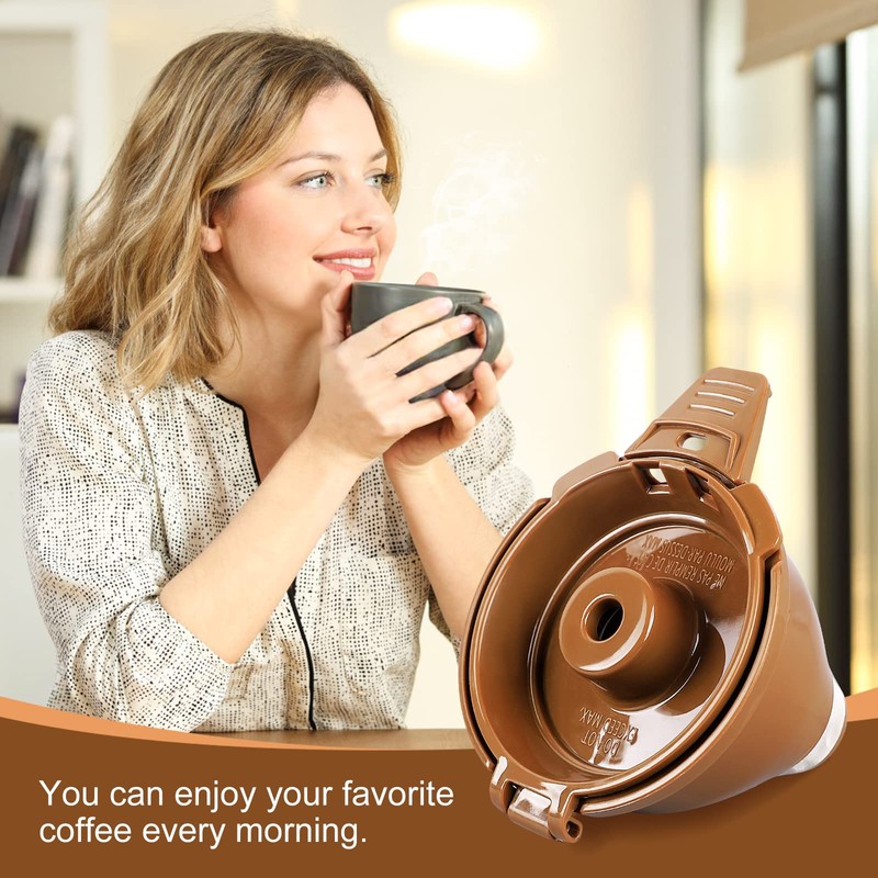 KEEPOW Reusable Single Serve Coffee Filter Coffee Brew Basket for