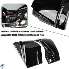 Battery-Side Cover Protection Guard Fairing Cover Compatible For Yamaha V-Star DragStar 650 XVS650 vstar 650 Custom Classic