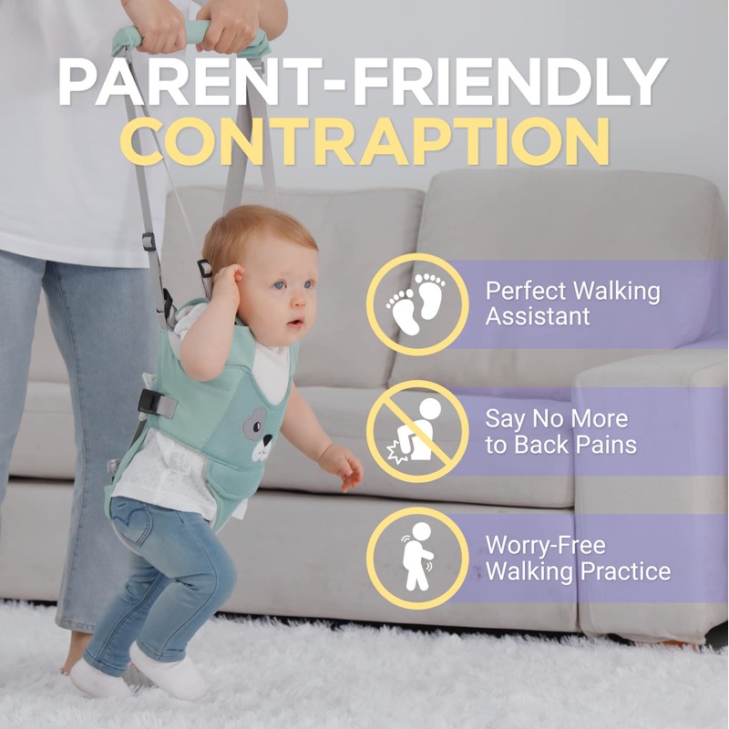 Watolt Baby Walking Harness - Handheld Kids Walker Helper -