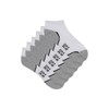 DIM Women's Socks (Pack of 3), White/grey