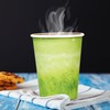 Yes!Fresh 8oz Disposable Hot Beverage Paper Coffee Cups for Hot