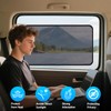 Sonnenschutz Auto Baby,Sonnenschutz Auto Seitenscheib,Autofenster Frontscheibe Verdunkeln Transparenz,Universelle Seiten Heckscheibe