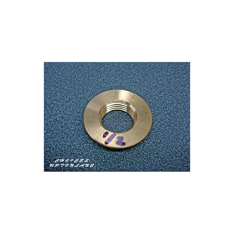 AK BRASS FLANGED BACKNUT BSP IN VARIOUS SIZES (1/2")