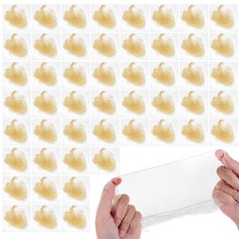 IANFAN 60 Pcs Beige Hair Nets, Invisible Bun Hair Net Elastic Edge Mesh Bun Cover 20 inch Ballet Bun Hair Net for Dance