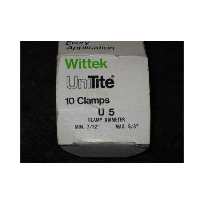 Wittek Hose Clamp model U5, made by Wittek, new, 7/32-5/8",