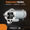 maXpeedingrods Starter Motor for Acura MDX V6 3.7L 2007-2009 1.8KW,
