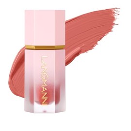 Bluemega Blush Rubor Líquido, Maquillaje De Rubor En Crema Suave, Rubor Líquido Para Mejillas, De Larga Duración, Aspecto Natural, Maquillaje De Rubor Con Tinte De Piel, Rubor En Crema (3#)