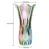 Flower Vase Large Size11.8 inch Phoenix Tail Shape Thickened Crystal