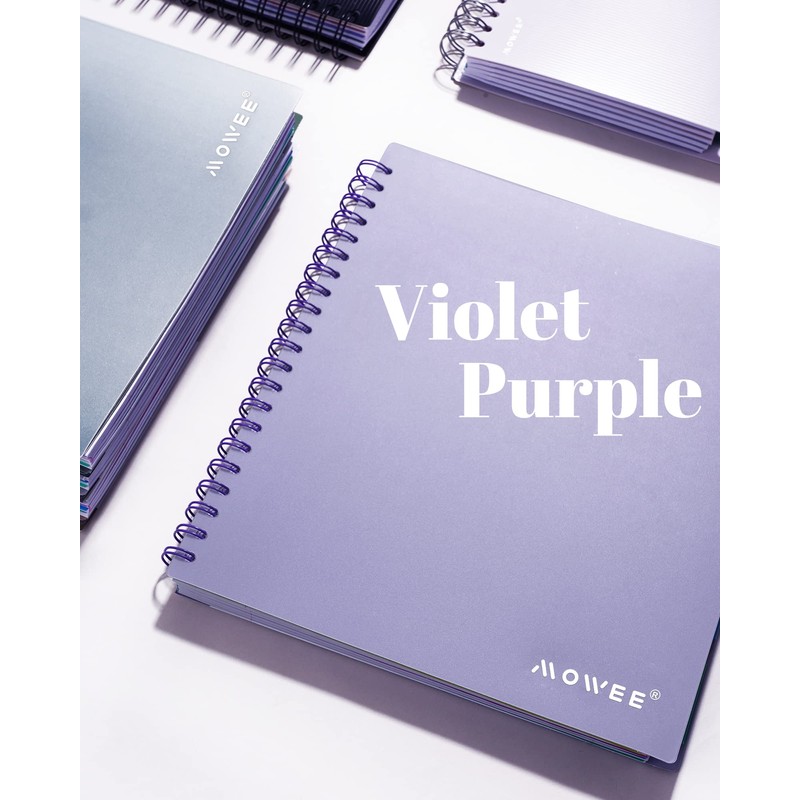MOWEE 5 Subject Notebook - Spiral Notebook, College Ruled Notebook