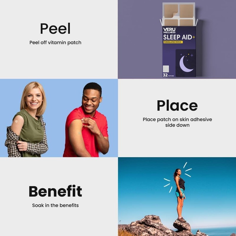 Veru Wellness Sleep Patch | Sleeping Patch | Sleep Patch