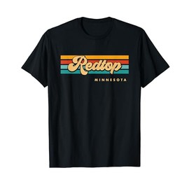 Vintage Sunset Stripes Redtop, Minnesota T-Shirt