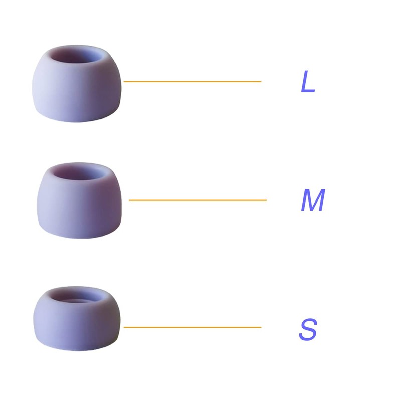 Luckvan Silicone Ear Tips for Galaxy Buds Pro Replacement Earbuds