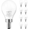 MIXX UNIQ 8-Pack Ceiling Fan Light Bulbs, 120V 40W Equivalent,