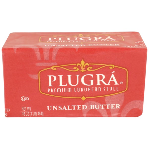 PLUGRA Unsalted Plugra Butter, 16 OZ