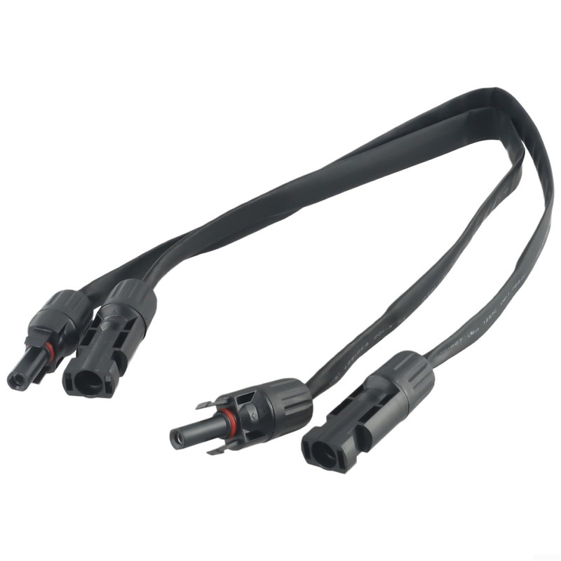Pack of 2 Solar Cable 50 cm Copper PV Solar