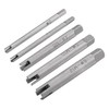 uxcell Tap Extractors Set M5-M12 / 8-10#-1/2" (Metric/Inch), 3/4 Flutes