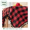 Midsummer Breeze Buffalo Plaid Rectangular Tablecloth-Cotton Gingham Table Cloth for