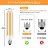 BROLSKUN E11 LED Dimmable 15W Bright Light Equivalent E11 Halogen