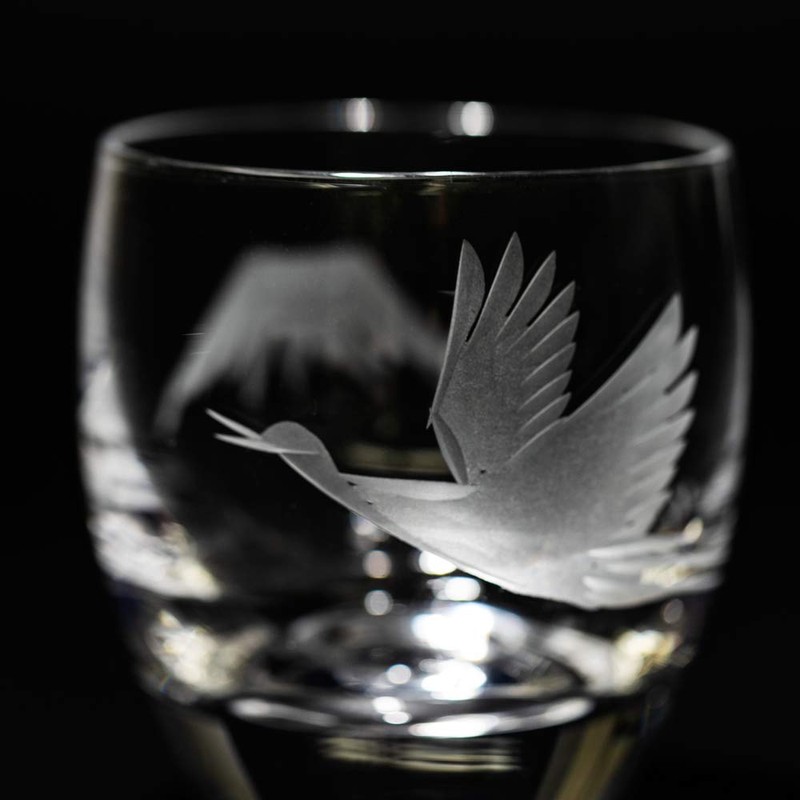 Taaburou Koubou Official Edo Kiriko TB0050-32 Cold Sake Glass with