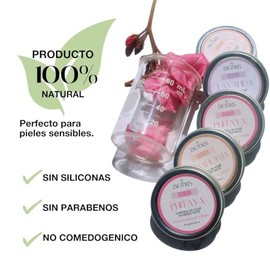 Rubor en Polvo Compacto, blush suave, para Piel Grasa y Sensible, con Avena y Betabel, FPS15 (Lavanda)