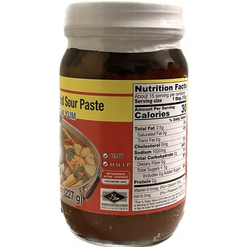 JHC 8oz JHC Tom Yum Paste, Thai Tom Yum, Instant