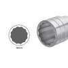 HARFINGTON 36mm 12 Point Shallow Socket 3/4" Drive Standard Metric