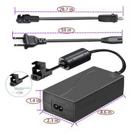 ANYINELEC Power Recliner Power Supply ac/dc, Standing Desk Power Cord, 29 Volt Switching Power Supply for Electric Recliner Couch Lift Chair Standing Desk