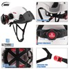 UM ULTRAMAXX Safety Helmet Hard Hat with Visor and Ear