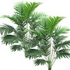 Ollain Artificial Palm Faux Plant Fake Tree Tropical Leaf Bush
